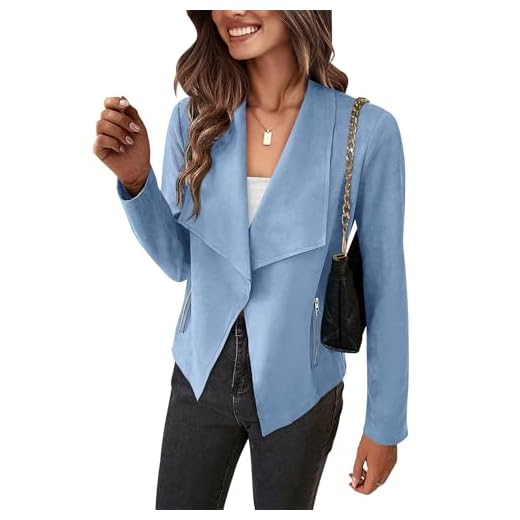 PRETTYGARDEN Women's Faux Suede Cropped Jacket