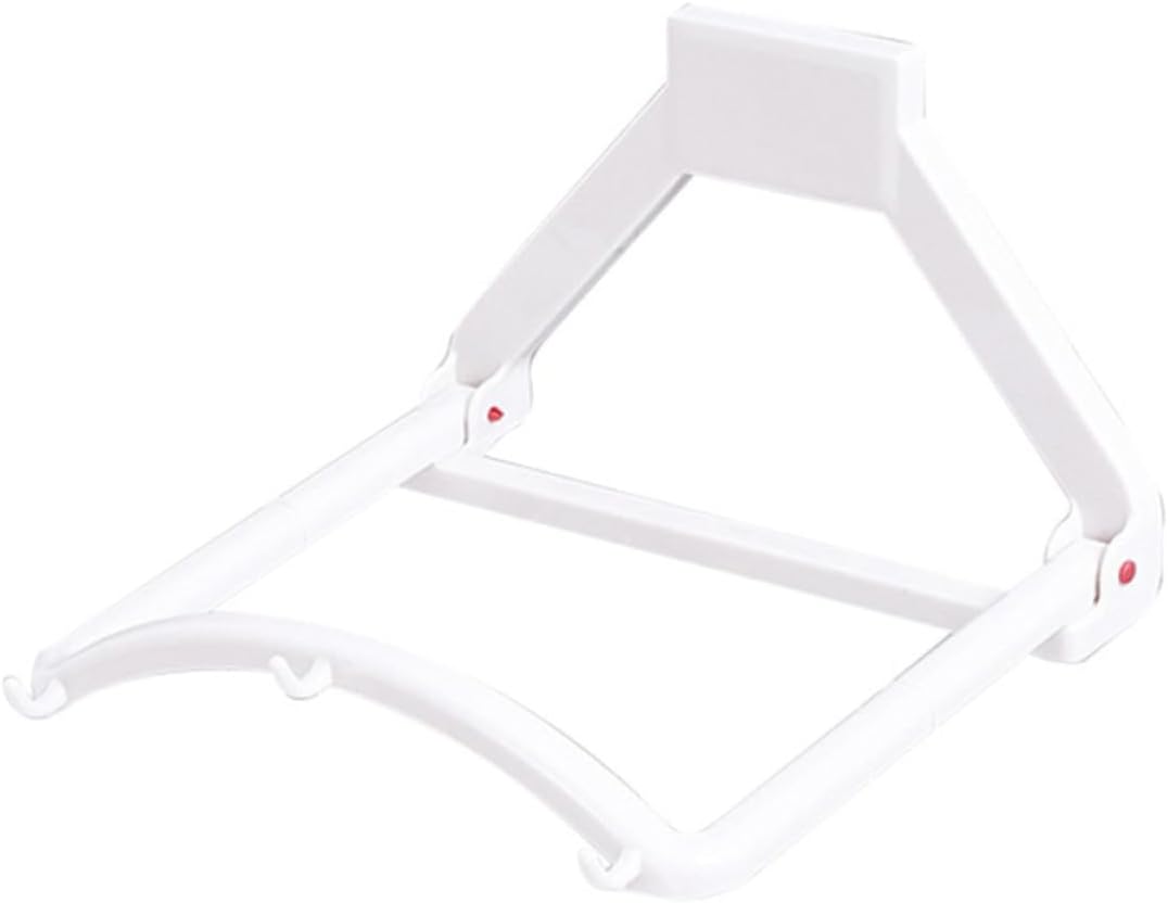 FRCOLOR Rack Storage Punch-Free Foldable Plastic White Washbasin