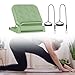 Menolana Calf Stretcher Slant Board Squat Wedge for Calf Stretching Replacement Incline Board Stretch Board for Home Gym Sports Yoga, Green with Drawcord