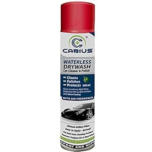 CABIUS Waterless Drywash Multipurpose Foaming Car Interior and Exterior Car Dashboard, Seat Cleaner Foam Spray (600 ml)