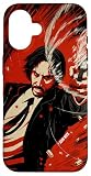 Poster illustré John Wick Coque pour iPhone 16 Poster illustré John Wick Coque pour iPhone 16