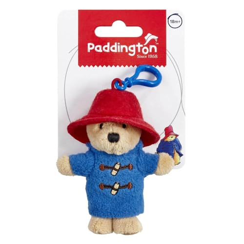 Rainbow Designs Portachiavi Classico Con Orso Paddington – Regali Paddington, Portachiavi Leggero Da 9,5 Cm Con Accessori Caratteristici E Famosi Padd
