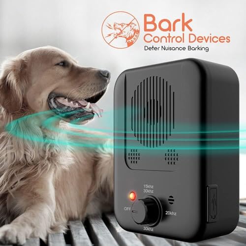 Dispositivo antilatido para cães, dispositivos de controle de latidos, com 3 níveis de sensibilidade