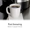 Hamilton Beach Commercial 40 Cup Stainless Steel Coffee Urn Double Wall, 120V, NSF Certified (HCU040S)