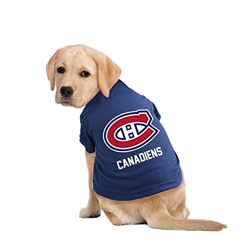 Little Earth 520171-CAND-S: Montreal Canadiens Pet T-Shirt by Little Earth Productions - Image 2