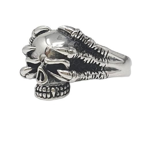 Bague en argent sterling 925 griffes d'aigle incarnez votre force intérieure en 54