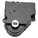 Yazyu A/C Temperature Blend Door Heater Actuator (,Plastic,Metal) for GMC,for Chevy,for Cadillac,for Buick Black Toggle-Switch Activation Type Male-Terminal Gender 89018395 15-73627 YZY1668