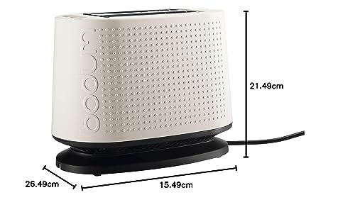 Bodum Bistro Toaster Tostapane, Bianco