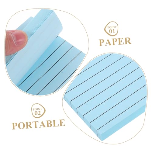 Notes adhésifs colorés avec lignes pour planification et organisation des bureaux