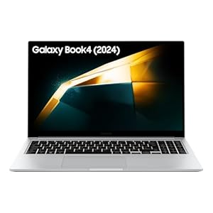 Samsung Galaxy Book4 (2024) Wi-Fi, 15.6", Core 5, 8GB RAM, 256GB Storage, Windows 11 Home, Silver