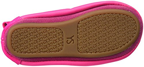 Yosi Samra Girl's Selma Shocking Pink-K4