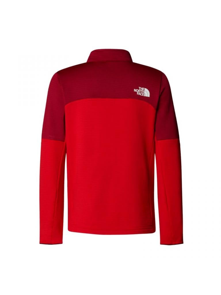 The North Face Dzieci Hike Midlayer Full Zip Kurtka High Risk Red/Garnet Re 128