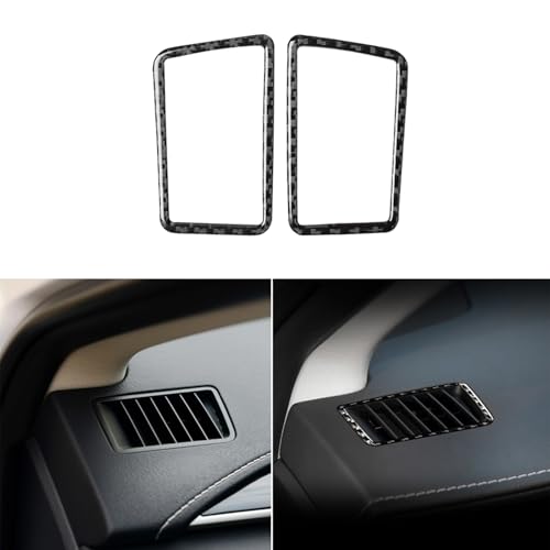 GDFJGD Dashboard Side Defog Trim for Lexus NX 2015-2021 Black Accessories