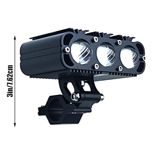 Faros LED para motocross con alta luminosidad y proyector de conducción impermeable 6