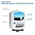 COMFEE’ 5-Stage Reverse Osmosis System, NSF Certified Water Filte & APEC Water Systems Tank-4 4 Gallon Residential Pre-Pressurized Reverse Osmosis Water Storage Tank