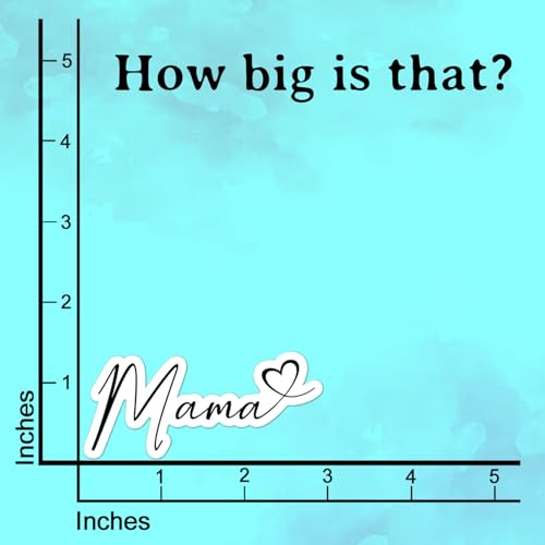 (3Pcs) Mama Mom Sticker Gifts for Mom Motivational Quote Grandma Decals Waterproof Vinyl Stickers for Books Laptops Phone Water Bottles Tumbler Cup Kindle 3 Inch by NKCGTS - Image 2