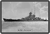 gneisenau schiff wrack Made in Germany Blechschild Schiff SMS Gneisenau Kriegsschiff Metallschild Deko 20x30 tin Sign