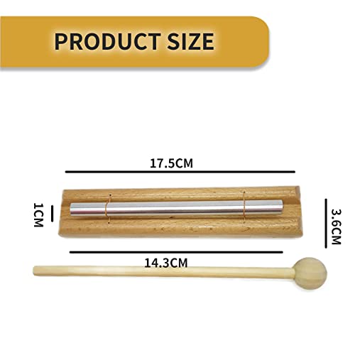 Classroom Chime Meditation Solo Hand Bell Percussion Instrument Teacher Tools Reminder Bell For Classroom Management, Meditation #TOP1