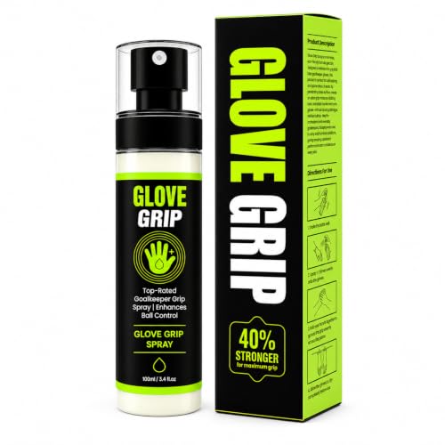 Soccer Goalkeeper Glove Grip Spray and Cleaner Set