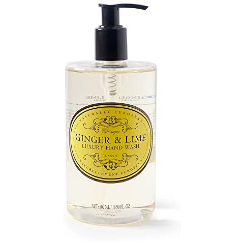 Naturally European Ginger & Lime Hand Wash Cover