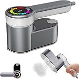 Frogetu Ferro da Stiro Portatile da Viaggio, Ferro da viaggio portatile da 1200 W con 6 Modalità, 2 in 1 Mini Ferro da Stiro con Serbatoio dell'Acqua da 120 ml, Pieghevole a 180° immagine