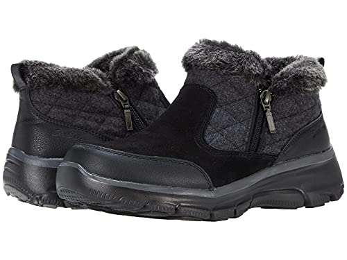 Skechers Bottines 48972-blk en noir pour style mode jeune et urbain