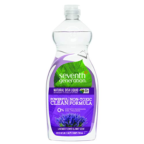 Seventh Generation Dish Liq Lavender 25 Oz - Packaging May Vary