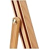 KINGART 38 High Tabletop Wooden H-Frame Studio Easel - Artists Adjustable Beechwood Painting and Display Easel, Holds Up to 22 Canvas - Portable Sturdy Table Desktop Holder Sketch Pad Stand