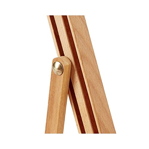 KINGART 38" High Tabletop Wooden H-Frame Studio Easel - Artists Adjustable Beechwood Painting and Display Easel, Holds Up to 22" Canvas - Portable Sturdy Table Desktop Holder Sketch Pad Stand by KINGART - Image 7