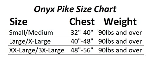 Onyx Pike All Adventure Paddle Sports Life Jacket, Green, S/M #TOP2