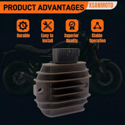 XSANMOTO Voltage Regulator Rectifier 6Pin 12V for Yamaha OEM5GT-81960-00-00 by XSANMOTO - Used condition - Image 8