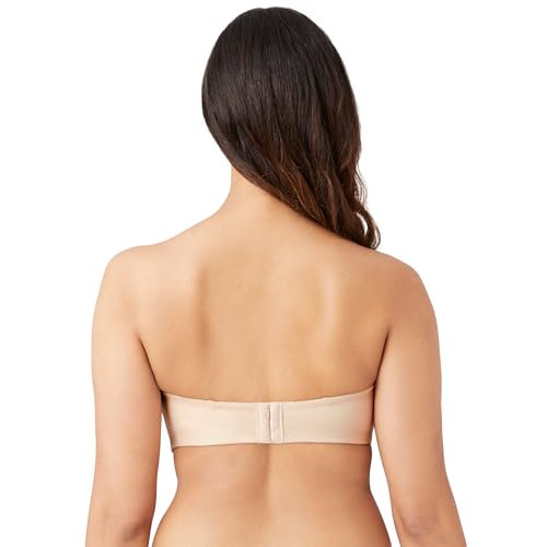 Wacoal Women\'s Staying Power Wire Free Strapless Convertible Bra, Sand, 36D