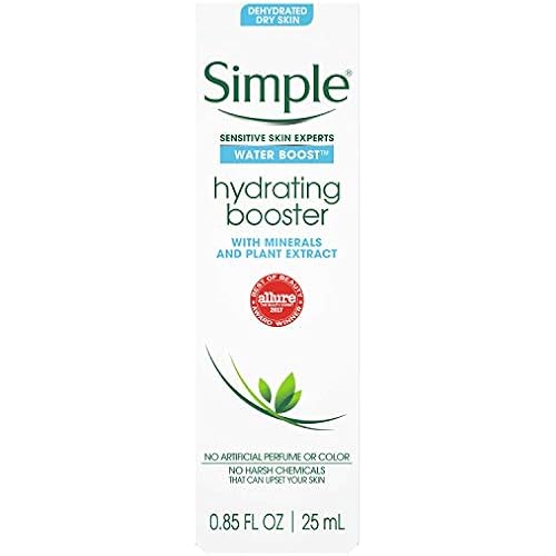 Simple Water Boost Hydrating Booster Sensitive Skin 1 oz