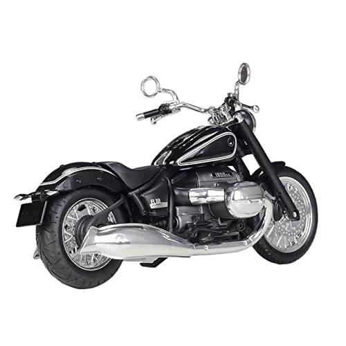 Réplique moto miniature BMW R18 1/18 véhicule de collection noir premium