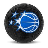 Franklin Sports NBA Orlando Magic Mini Foam Basketball - Kids 5.5" Inch Toy Basketball for Over the Door + Mini Indoor Hoops - NBA Fan Shop Soft Foam Indoor Kids Balls