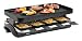 Produktbild Trisa Raclette Supreme 8, Raclette Grill für 8 Personen, Abnehmbare Guss-Aluminium Grillplatte, 8 Antihaft-Pfännchen & Spachtel, Temperaturregler, Leichte Reinigung