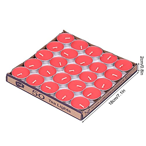 50 Peças Velas Suprimentos Círculo Circular Suprimentos de Casamento e Férias Cor Redonda Concha de