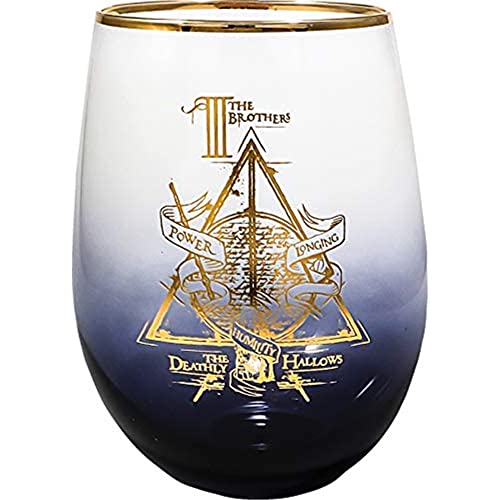 Spoontiques Deathly Hallows Stemless Glass #TOP28