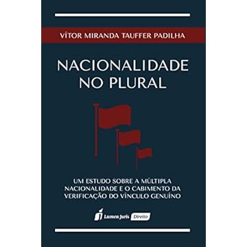 Capa do livro Nacionalidade no Plural - 2021