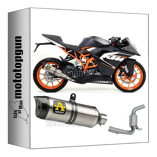 Pot d'échappement homologué Arrow Open Thunder pour KTM RC 125
