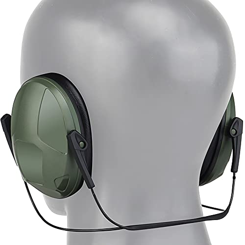 Audífonos con supresión de sonido para tiro y orejeras de protección táctica