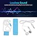 64GB MP3 Player, Portable Digital Lossless Sound Music MP3 Player, Portable HiFi Sound Mp3 Music Player, E Book Listen to Novels Mini Music Player for Students Kids (Blue)