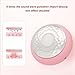 Electric Silicone Face Brush 2 in 1 Facial Cleansing Brush with Heat Zone and Soft Brush Deep Cleaning for Skin Care and Makeup Removal Design for All Skin Types (Pink)