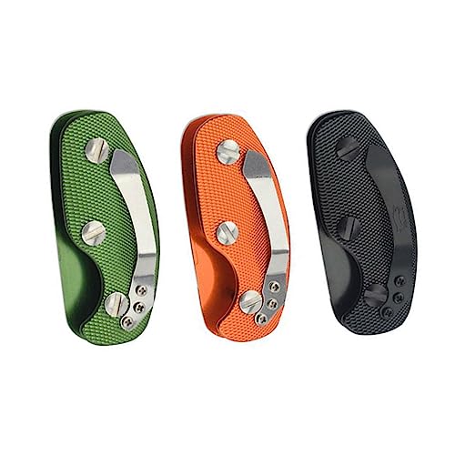 JEWEDECO Key Organizer Key Holder Clips Compact Mini Folder Aluminum Alloy 3pcs Easy to Use for Car and Home Use
