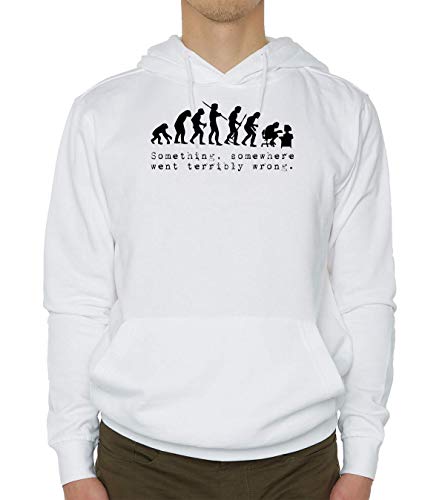 Hoodie Terribly Wrong Blanc pour Vos Sorties Chill M
