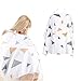Poncho per Allattamento, Grembiule Allattamento, Coperta Allattamento Bambini e Nascondi Seno, 100% Morbido Cotone Naturale Regalo per Mamme Nuove