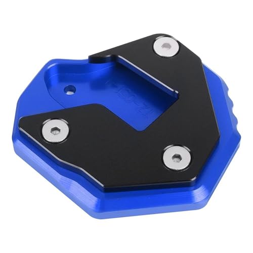 Plaque d'extension béquille moto haut de gamme en aluminium Blue2 pour Suzuki GSX-R 1300 Hayabusa