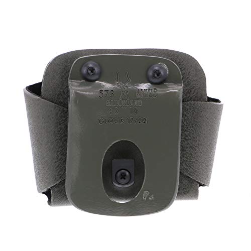 Safariland Bianchi 573-83-562: 573 Glock 17/22 STX Tac Odg Lh, Lh, STX Tactical, Od Green