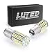 LUYED 2 X 1440 Lumens Super Bright 3014 144-EX Chipsets 1157 2057 2357 7528 LED Bulbs Used For Turn Signal Lights,Tail Lights,Xenon White
