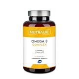 Omega 3 Cápsulas 2000mg - EPA y DHA 1257mg - IFOS Vit D y E